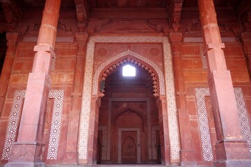 mosqu&eacute;e Jama Masjid, Fatehpur Sikri , Rajasthan, Inde