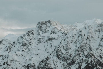 Fototapeta na wymiar Bergpanorama Blick vom Oberjoch