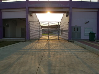 Football stadium at Nonthaburi Thaimand