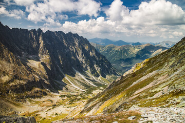 Valley Hlinska dolina in High Tatra mountains in Slovakia © matador159753