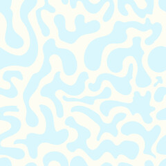 Fototapeta na wymiar seamless pattern with blue waves