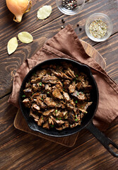 Slow cooked pulled beef