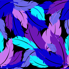 feathers pattern