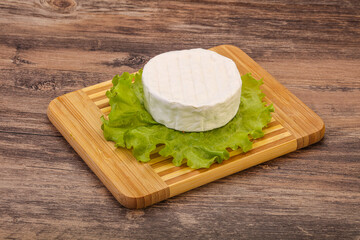 Delicous Brie round soft cheese