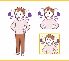 Girl in pink long sleeves