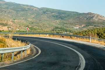 highway in the mountains