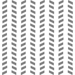 Obraz premium Abstract geometric black and white seamless pattern for web page, textures, card, poster, fabric, textile. Monochrome graphic repeating design. Modern minimalist stylish squared ornament.