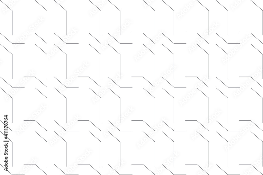 Wall mural abstract background pattern made with lines forming geometric shapes. modern, simple, minimal vector