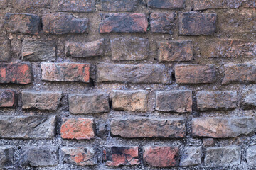 Obraz premium Old retro brick wall | Vintage brick texture