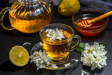 Image with jasmine tea.
