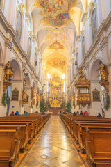 Fototapeta na wymiar St. Peter's Church, Munich