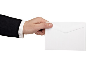 blank sign note label hand holding paper
