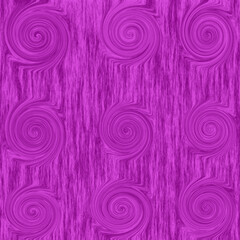 abstract purple background with spirals and textile texture
