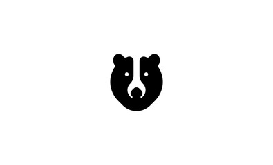 Bear Logo Symbol Vector Design Illustration