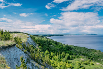 landscape of the river