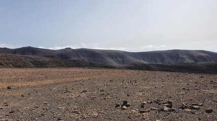 fuerteventura dessert climate Pico de la Zara hikking