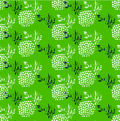 seamless pattern with flowers