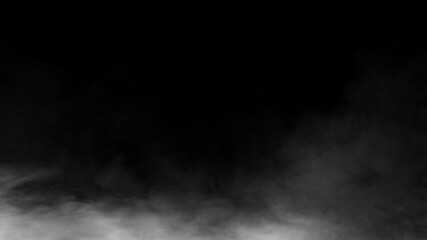 Mystery fire fog texture overlays for text or space. Smoke chemistry, mystery effect on isolated background. Stock illustration.