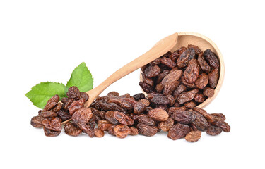 raisins isolated on white background