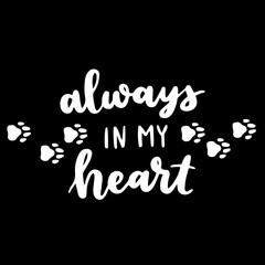 Cat and dog phrase black and white poster. Inspirational quotes about cat, dog and domestical pets. Hand written phrases for poster, typography design for t-shirt