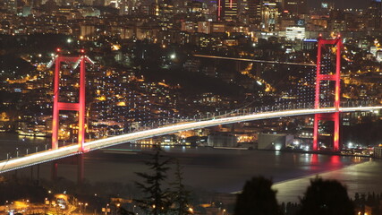 Bosphorus Istanbul, 15 July Martrys Bridge