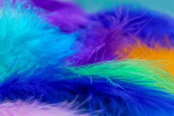 colorful fluffy soft and beautiful background or computer wallpaper