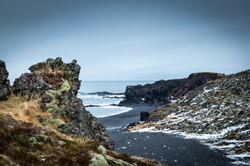 Fototapeta na wymiar atemberaubende Tour auf die Halbinsel Snæfellsnes in Island