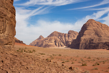 Breathtaking Wadi Rum Desert Landscape in Jordan