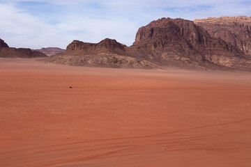 Breathtaking Wadi Rum Desert Landscape in Jordan