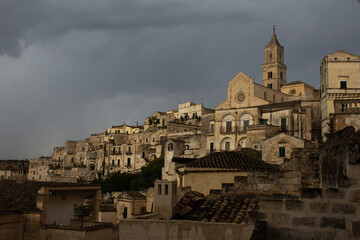 Fototapeta premium Matera ancient city from Italy. A world heritage destination