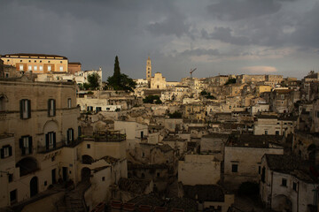 Matera ancient city from Italy. A world heritage destination