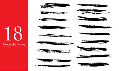  Handmade Grunge Art Brushes Stoker vector brush easy to use your project