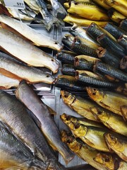 fresh fish at the market