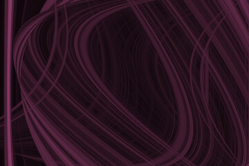 Abstract purple background with wavy lines.