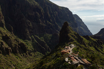 Fototapeta na wymiar Masca, a traditional village from Tenerife, Canary Islands
