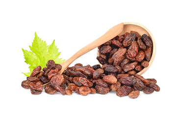 raisins isolated on white background