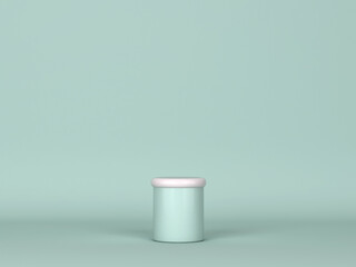 Simple podium showcase