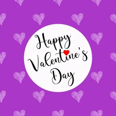 happy valentines day card