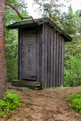 Another wooden toilet