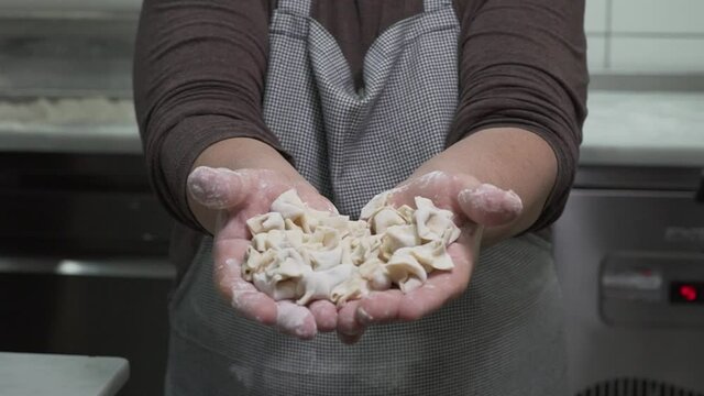 Turkish ravioli