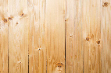 Wooden planks with natural patterns as background