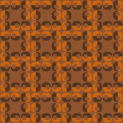 Simple abstract seamless pattern - decorative accent for any surfaces.