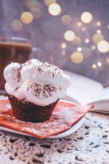 cupcake on the table 