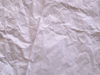 Fototapeta premium crumpled white paper, notebook letter background