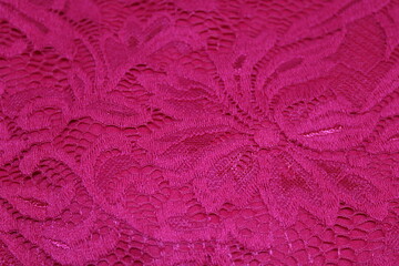 Spitze florales Muster rot