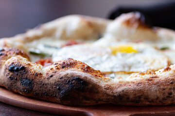 Pizza with Egg