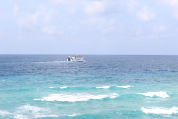 boat on the sea