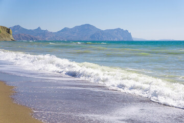 Landscape on the Black Sea coast