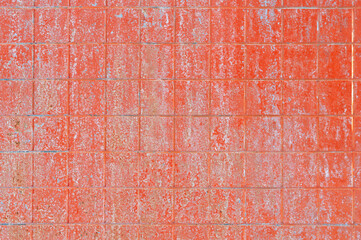 Red checkered stonewall