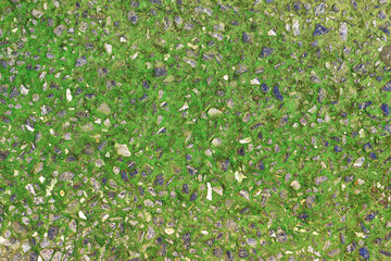 green stone wall texture